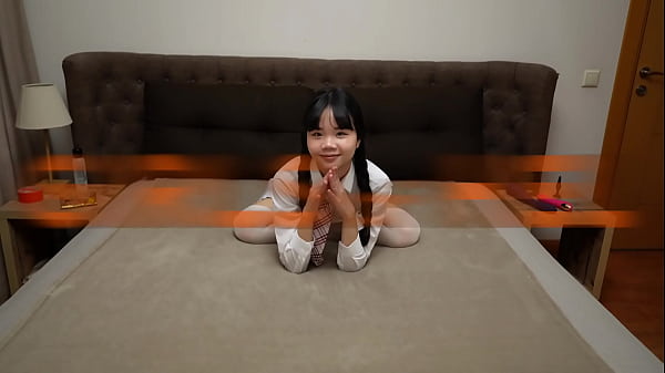 Asian teen gets gummy bears stuffed up her tiny ASSHOLE